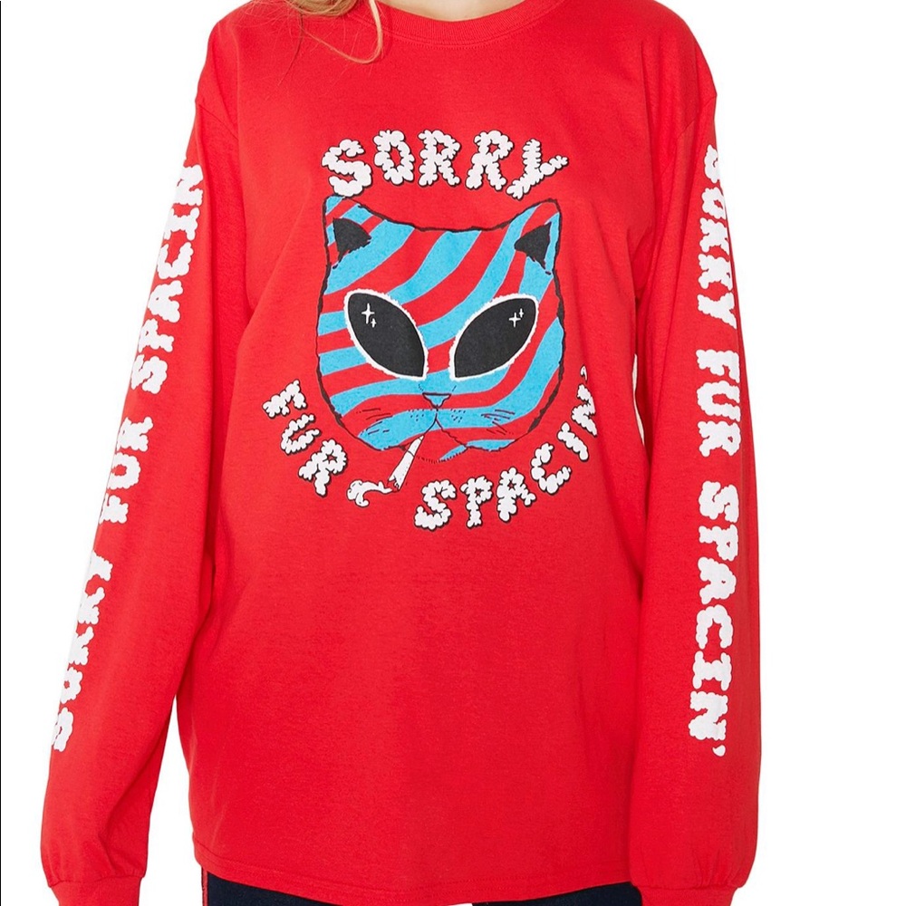 Dolls kill sorry I’m spacing t shirt